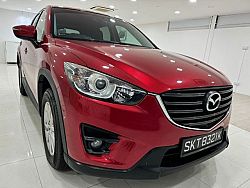 Mazda  CX-5 2.0L HID 2015 Red Rear Entertainment